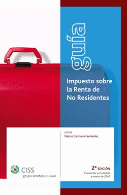 GUIA DEL IMPUESTO SOBRE LA RENTA DE NO RESIDENTES