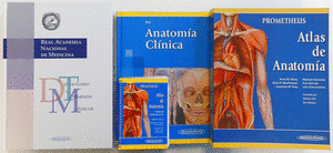 LOTE PROMETHEUS ATLAS DE ANATOMIA + FICHAS DE AUTOEVALUCACION + ANATOMIA CLINICA