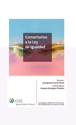 COMENTARIOS A LA LEY DE IGUALDAD