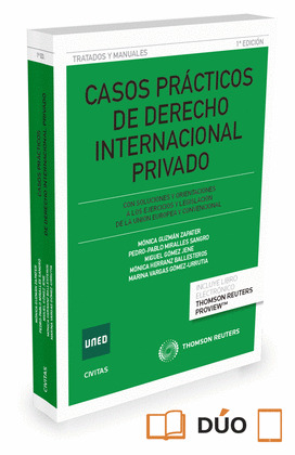 CASOS PRACTICOS DE DERECHO INTERNACIONAL PRIVADO (PAPEL + E-BOOK)