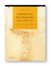 FONS DE LA GENERALITAT DE CATALUNYA (SEGONA REPÚBLICA I EXILI). 1. FONS SALVAGUA