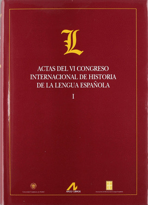 3VOL ACTAS VI CONGRESO INTERNACIONAL HISTORIA LENG