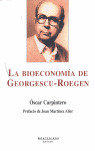 LA BIOECONOMIA DE GEORGESCU ROEGEN