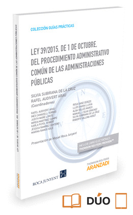 LEY 39/2015, DE 1 DE OCTUBRE, DEL PROCEDIMIENTO ADMINISTRATIVO COMUN DE LAS ADMI
