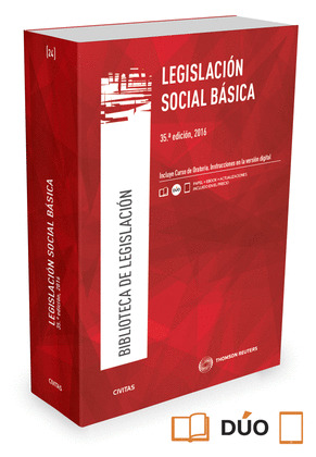 LEGISLACION SOCIAL BASICA (PAPEL + E-BOOK)
