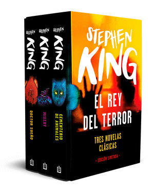 ESTUCHE  LO MEJOR DE STEPHEN KING EL REY DEL TERROR (TRES NOVELAS CLÁSICAS)