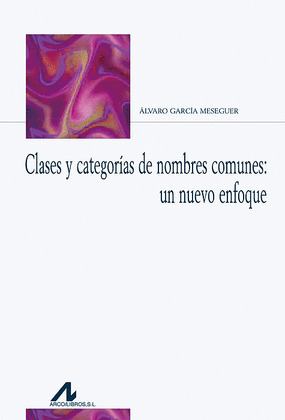CLASES Y CATEGORÍAS DE NOMBRES COMUNES