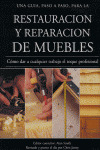 RESTAURACION Y PREPARACION DE MUEBLES GUIA PASO A