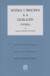 MAXIMAS Y PRINCIPIOS DE LA LEGISLACION UNIVERSAL