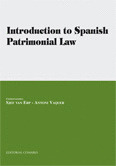 INTRODUCTION TO SPANISH PATRIMONIAL LAW.