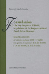 FORMULARIOS A LA LEY ORGANICA 5/2000 REGULADORA DE LA RESPONSABILIDAD PENAL DE LOS MENORES
