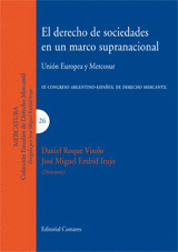 26.DERECHO SOCIEDADES EN UN MARCO SUPRANACIONAL (MERCATURA)