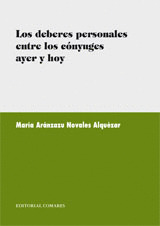 DEBERES PERSONALES ENTRE LOS CONYUGES AYER Y HOY, LOS