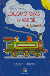 HISTORIA DE LOCOMOTORAS DE VAPOR 1857-1877 COLOREABLE