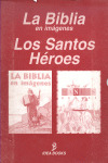 PACK BIBLIA/SANTOS HEROES/CD