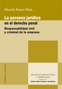 PERSONA JURIDICA EN EL DERECHO PENAL, LA