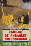 PAREJAS DE ANIMALES CON SCOUBIDOU, 28 MODELOS PASO A PASO