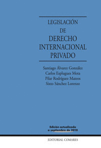 LEGISLACION DE DERECHO INTERNACIONAL PRIVADO