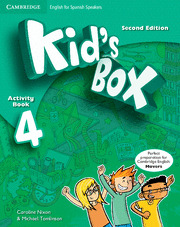 KID'S BOX FOR SPANISH SPEAKERS LEVEL 4 ACTIVITY BOOK WITH CD ROM AND MY HOME BOO