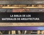 LA BIBLIA DE LOS MATERIALES EN ARQUITECTURA