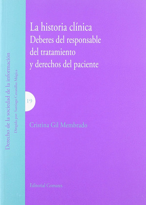 HISTORIA CLINICA DEBERES DEL RESPONSABLE DEL TRATAMIENTO