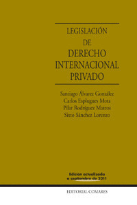 LEGISLACIÓN DE DERECHO INTERNACIONAL PRIVADO
