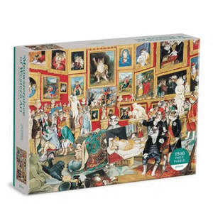 PUZZLE 1500 PIEZAS MEAOWSTERPIECE OF WESTERN ART. THE TRIBUNA OF THE UFFIZI