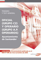 OFICIAL (GRUPO C2)  Y OPERARIO (GRUPO A.P. OPERARIOS) DEL AYUNTAMIENTO DE SANTAN