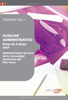 AUXILIAR ADMINISTRATIVO DE LA ADMINISTRACIÓN GENERAL DE LA COMUNIDAD AUTÓNOMA DE