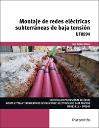 MONTAJE DE REDES ELECTRICAS SUBTERRANEAS DE BAJA TENSION