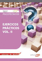 TEST PSICOTECNICOS, II:  EJERCICIOS PRACTICOS VOLUMEN II