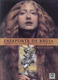 PASAPORTE DE BRUJA. VOLANDO EN ESCOBA, DE AMERICA A ESPAÑA, EN EL TIEMPO DE CERV