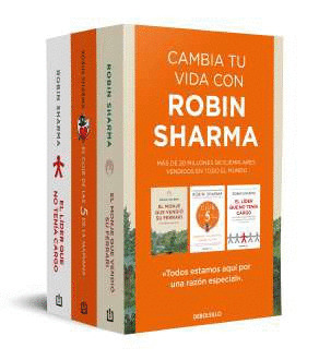 PACK CAMBIA TU VIDA CON ROBIN SHARMA