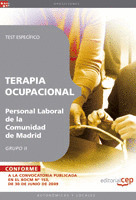 TERAPIA OCUPACIONAL GRUPO II PERSONAL LABORAL DE LA COMUNIDAD DE MADRID. TEST