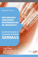 DIPLOMADOS SANITARIOS ENFERMEROS/AS DE URGENCIAS DEL SERVICIO DE SALUD DE LA COM