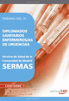 DIPLOMADOS SANITARIOS ENFERMEROS/AS DE URGENCIAS DEL SERVICIO DE SALUD DE LA COM