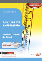 AUXILIAR DE ENFERMERÍA SERVICIO CANARIO DE SALUD. TEMARIO VOL. II.
