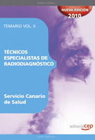 TÉCNICOS ESPECIALISTAS DE RADIODIAGNÓSTICO DEL SERVICIO CANARIO DE SALUD. TEMARI