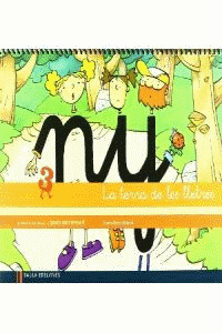 LA TERRA DE LES LLETRES, PAUTA MONTESSORI. QUADERN D'ESCRIPTURA 3