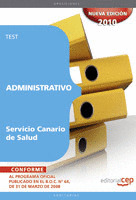 ADMINISTRATIVO DEL SERVICIO CANARIO DE SALUD. TEST