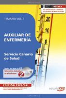 AUXILIAR DE ENFERMERÍA SERVICIO CANARIO DE SALUD. TEMARIO VOL. I. EDICIÓN ESPECI
