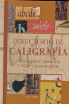 DIRECTORIO DE CALIGRAFÍA