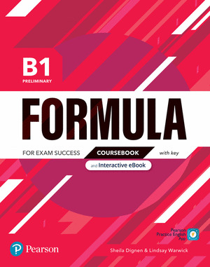 FORMULA B1 PRELIMINARY COURSEBOOK INTERACTIVE EBOOK WITH KEY WITH DIGITAL RESOUR