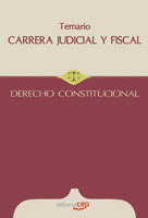 CARRERA JUDICIAL Y FISCAL. DERECHO CONSTITUCIONAL. TEMARIO