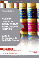 CUERPO SUPERIOR (SUBRUPO A1) ESPECIALIDAD JURÍDICA. JUNTA DE COMUNIDADES DE CAST