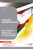 AUXILIAR ADMINISTRATIVO DEL  AYUNTAMIENTO DE BURGOS Y DEL INSTITUTO MUNICIPAL DE