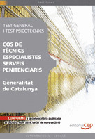 COS DE TECNICS ESPECIALISTES SERVEIS PENITENCIARIS GENERALITAT DE CATALUNYA. TES