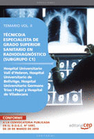 TECNICO/A ESPECIALISTA DE GRADO SUPERIOR SANITARIO EN RADIODIAGNOSTICO. TEMARI V