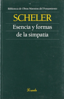 ESENCIA Y FORMAS DE LA SIMPATIA