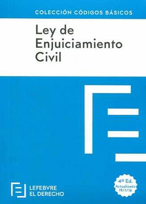 LEY DE ENJUICIAMIENTO CIVIL